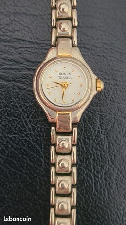 Montre à Quartz Pour Femme Bijoux Terner - Occasion, Montre Bracelet