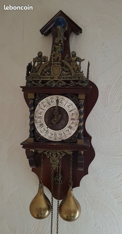 Horloge hollandaise murale (image 1)