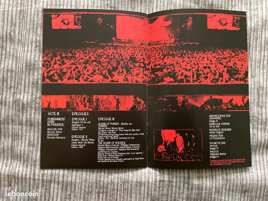 3 Dvds indochine paradize show (image 7)