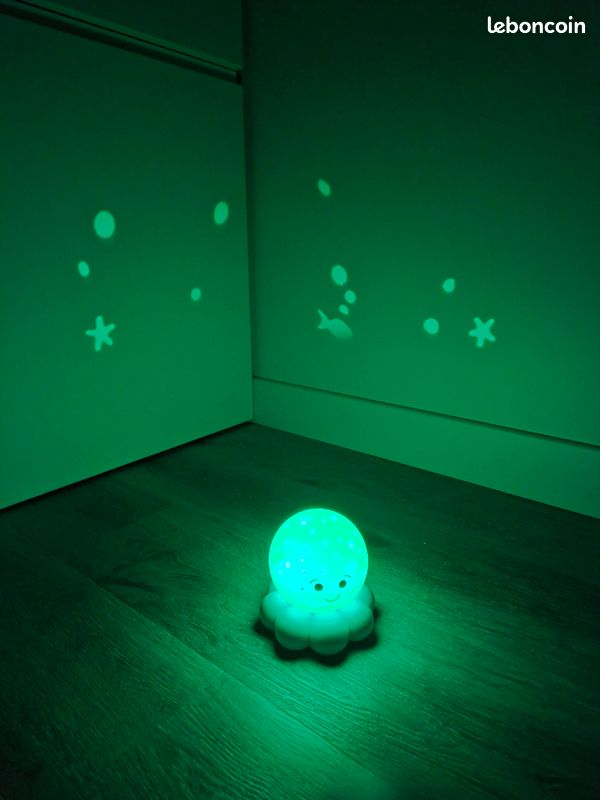 YR YRHH-PET Veilleuse LED En Forme De Pieuvre Rose, Lampe Fantaisie En Silicone De Qualité Alimentaire, 3 Niveaux à Intensité Variable, Décoration Lumineuse En Forme De Pieuvre Pour Chambre