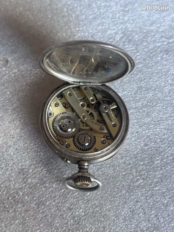 Vieux Mécanisme De Montre à Gousset – Pour Révision Ou Pièces Détachées