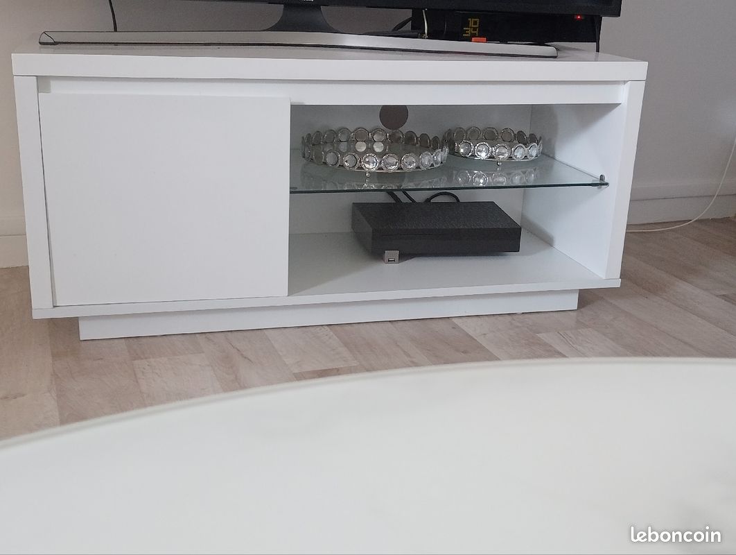 Meuble télé led bleu (image 2)