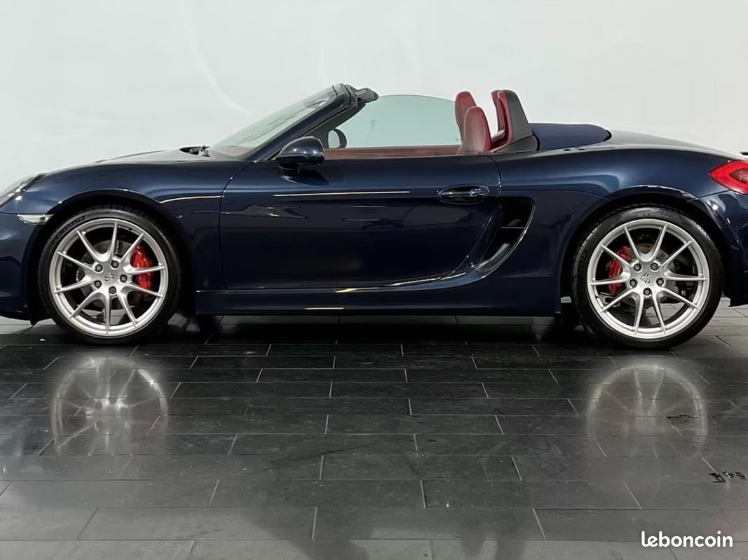 Porsche Boxster S 981 3.4 315 ch PDK + PSE + Bleu Dunkel + Carrera S 20 (image 4)