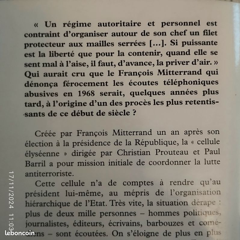 Les grandes oreilles du président . Mitterrand (image 2)