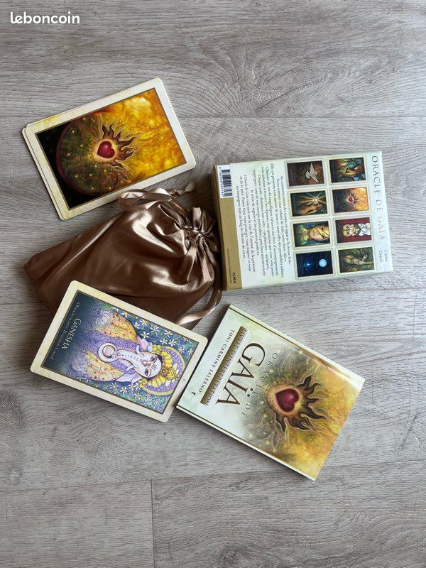 Les Cartes Oracle Gaia,The Gaia Oracle Cards,Tarot Card,Party Game,Jouets de voyance