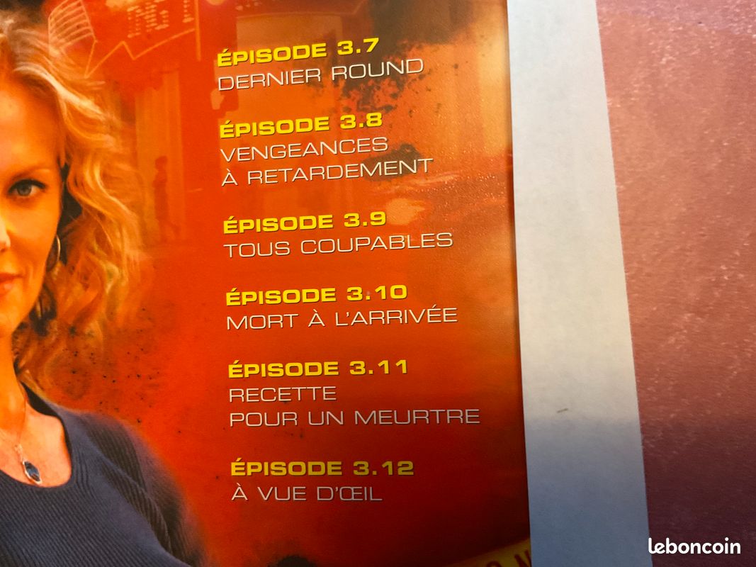 68 / DVD « LES EXPERTS » 15 DVD / 58 episodes (image 5)