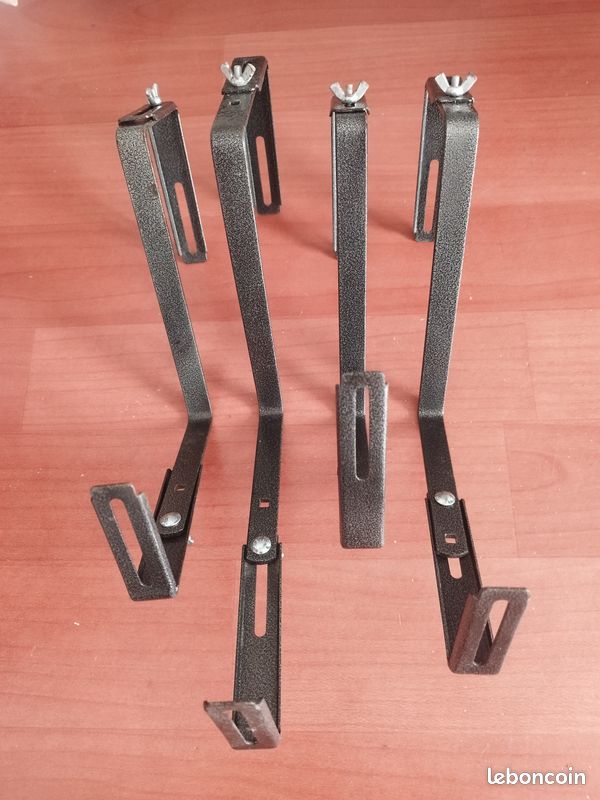 Lot de 4 supports de jardinières (image 1)