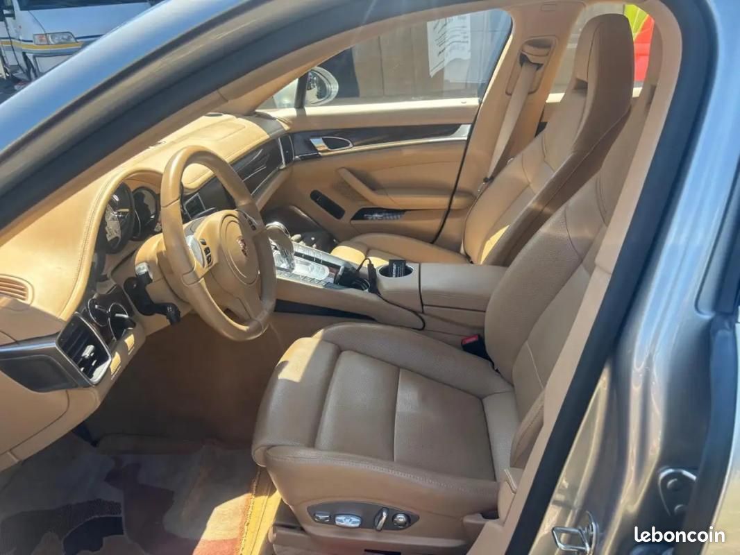Porsche Panamera 4 S 400 CH BVA - HAYON ARRIÈRE ÉLECTRIQUE SELLERIE CUIR VOLANT EN (image 5)
