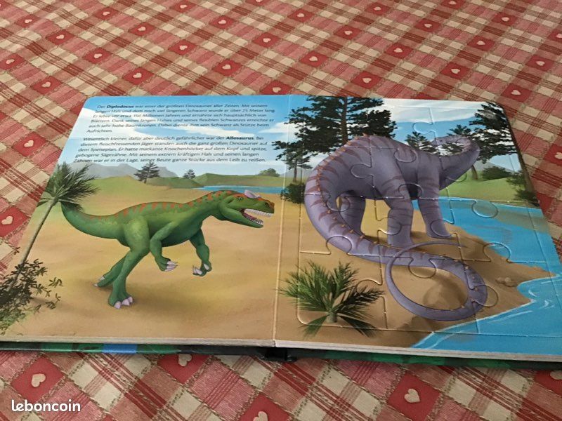 Livre puzzles Dinosaurs (image 4)