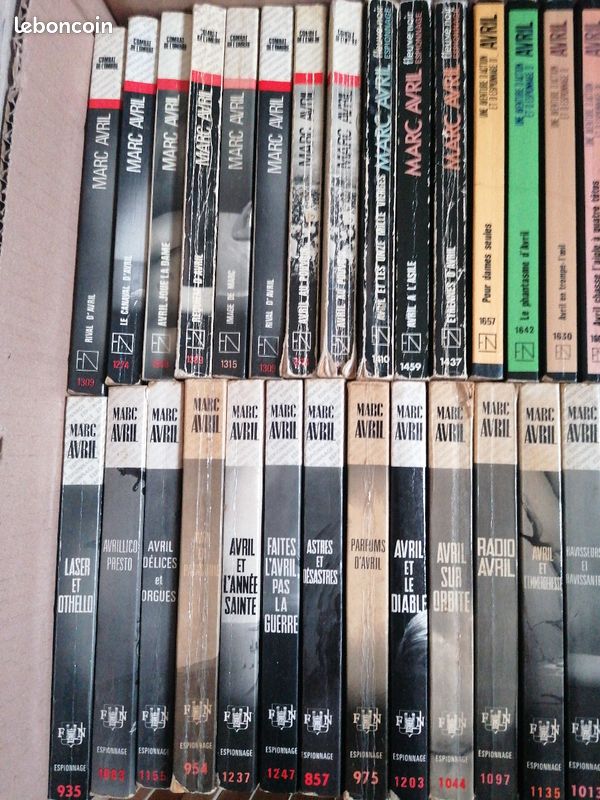 46 livres Espionnage Marc Avril (image 2)