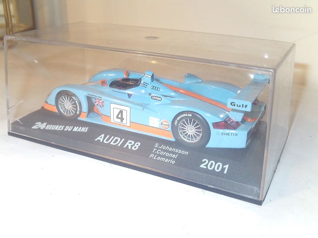 Diecast model cars Audi R8 LMS 1/43 IXO LMS No.5 Team Sport Japan 24h Le Mans 20