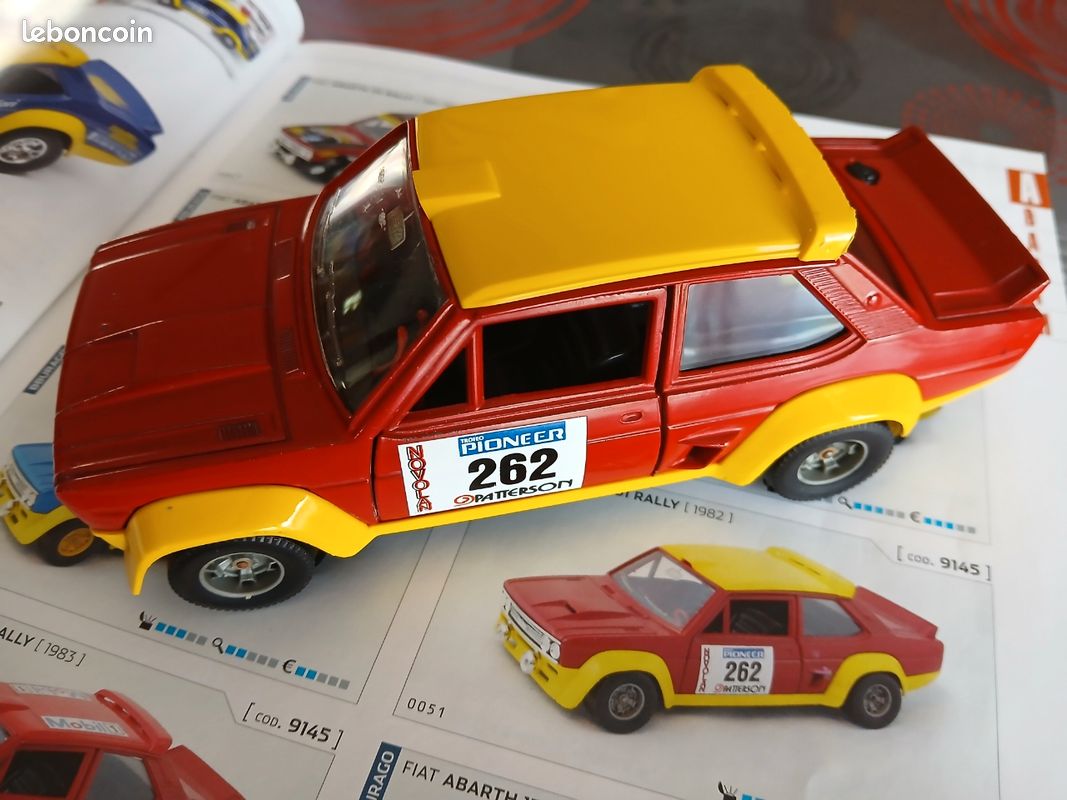 Toy Vehicles Burago Fiat 131 Abarth Rally 1:18 Kyosho Fiat 131
