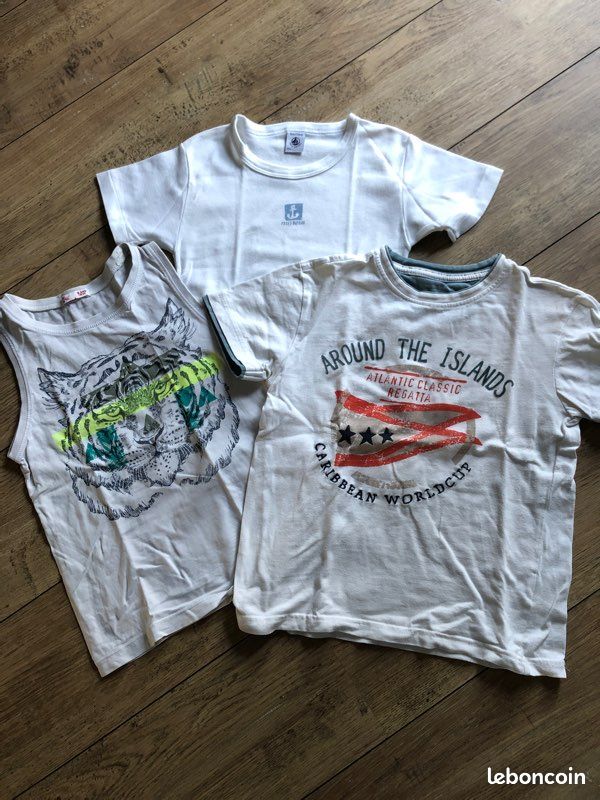 Tshirts manches courtes 8 ans (image 1)