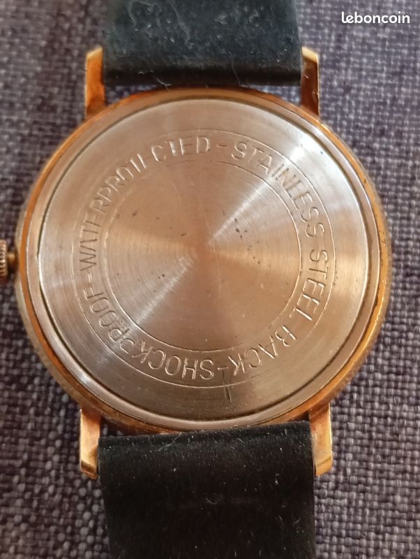 Montre Mécanique Homme VETTA Vintage - 17 Rubis Incabloc - Années 50 - Fonctionne Parfaitement