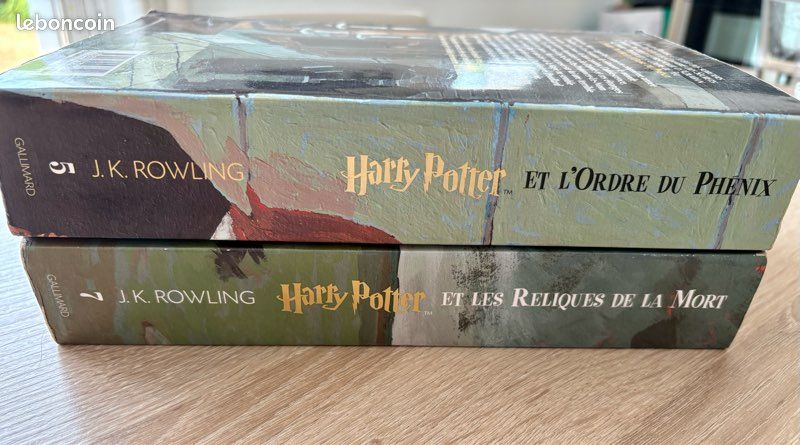 Harry Potter éditions Gallimard (image 2)