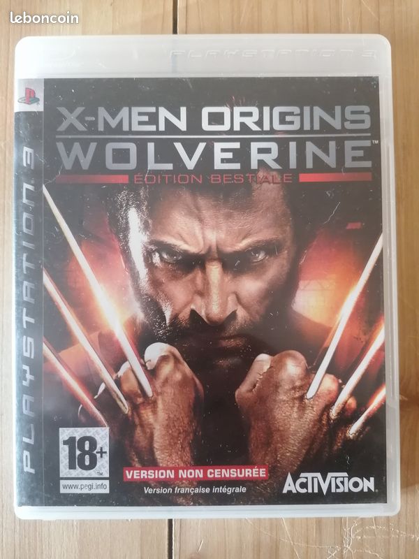 X-Men Origins Wolverine Édition Bestiale Jeu PS3 Complet FR
