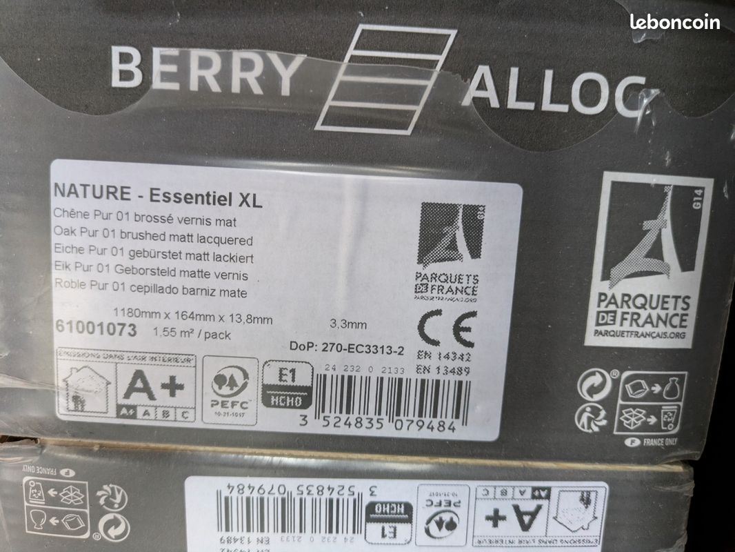 PACK Parquet contrecollé chêne 4.65 m2– BerryAlloc (image 1)
