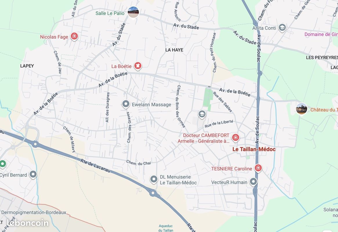 Terrain à bâtir de 1000 m² à LE TAILLAN-MEDOC (33) · à Le Taillan-Médoc · 230 000 €