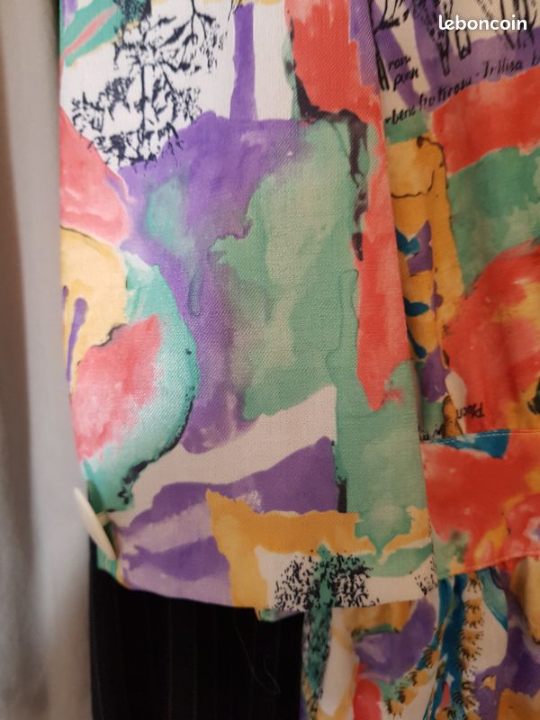 Robe imprimée chic T44 (image 8)