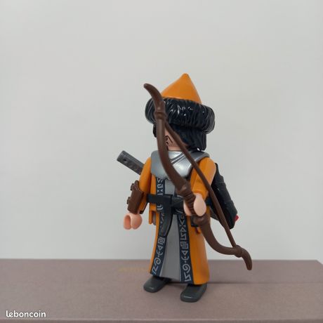 Figurine PLAYMOBIL N°4745 - Guerrier Mongol (Collection Spéciale) - Neuf Sous Blister