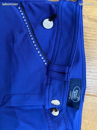 Pantalon Enfant Gymboree Holiday Shine Bleu à Chevrons Taille 2T - Neuf Avec étiquettes