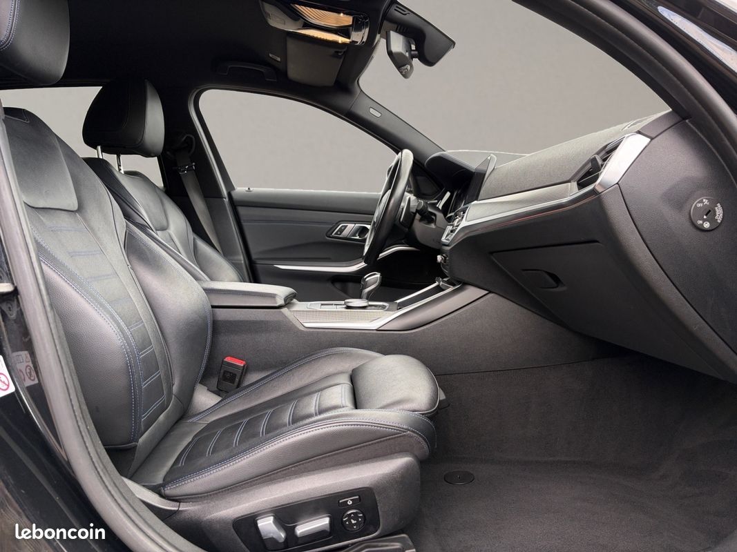 Bmw Série 3 G21 Touring 320d 190cv BVA8 M-Sport Apple Carplay Caméra Attelage Elec. HUD LIVRAISON POSSIBLE (image 3)