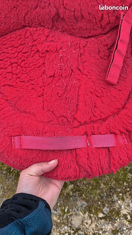 Tapis de Selle Barrel Western Burioni Rouge - Equi Agri