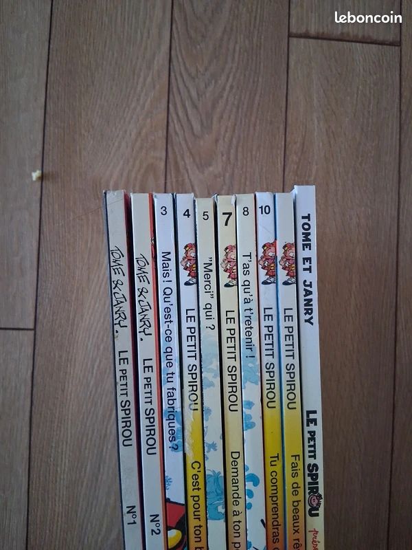 Lot de 10 bandes dessinées Le petit spirou (image 2)