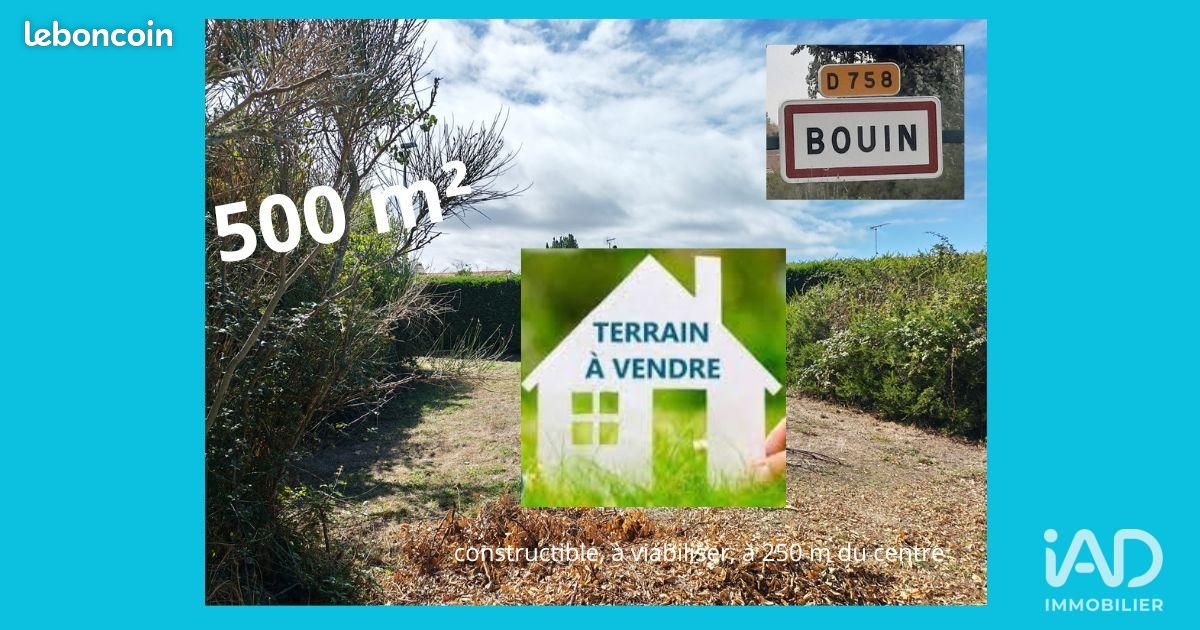 Terrain 500 m² · à Challans · 500 m² · 60 000 €