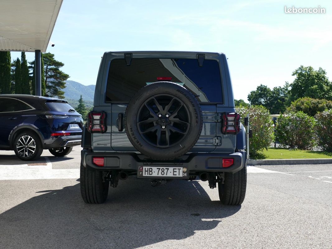 JEEP WRANGLER 2.0i T 4xe - 380 - BVA 4x4 2018 Unlimited Sahara 1941 PHASE 2 (image 17)