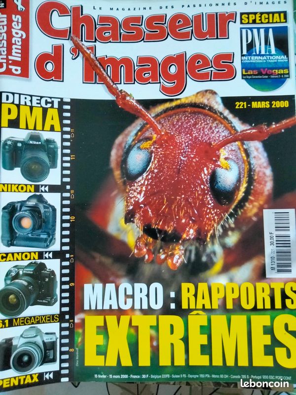Lot 11 Magazines Chasseur D'images 1994-1995 – Réf M-401, Français