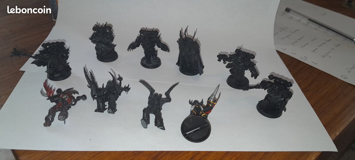 Armée warhammer 40k space marines chaos et démons (image 2)