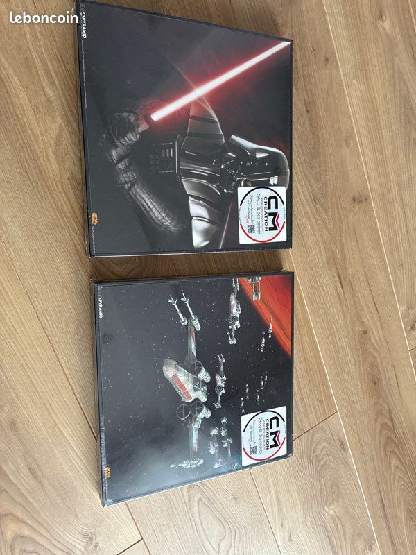 Lot 2 cadres Star Wars (image 1)