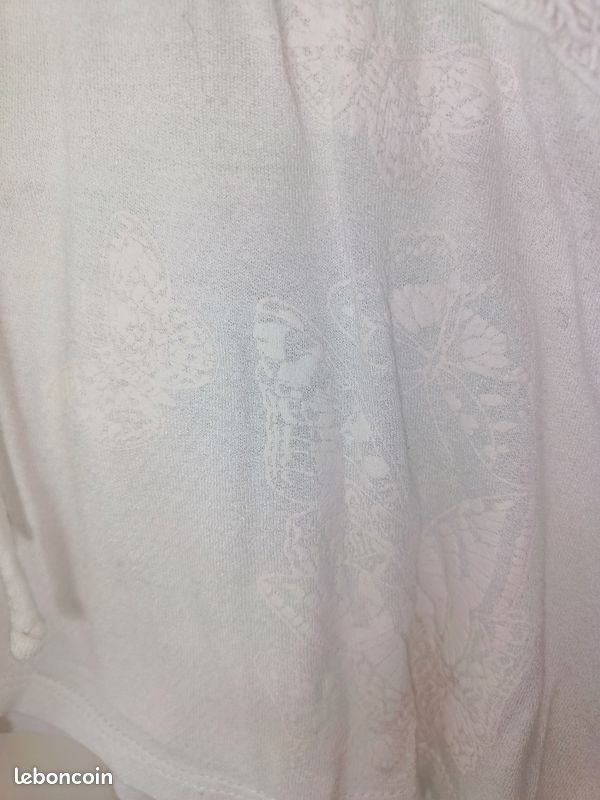 Tunique blanche Desigual taille M (image 5)