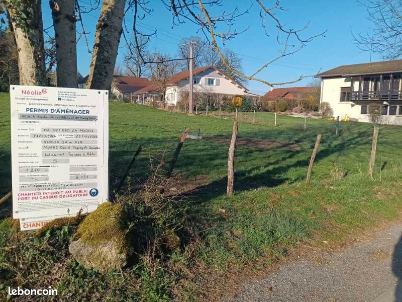 Terrain 760 m² Val D Usiers · à Val-d'Usiers · 100 000 €