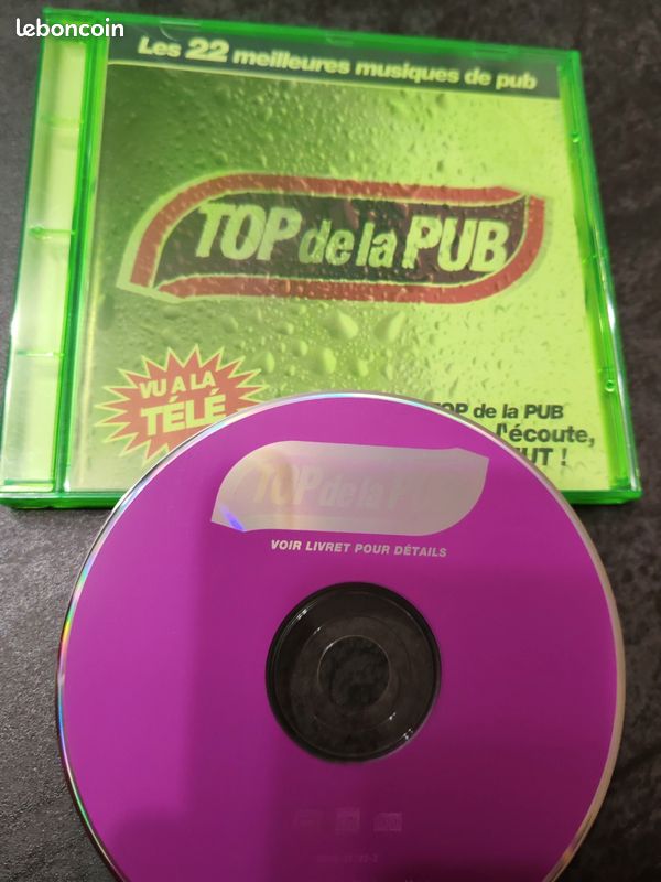 CD les 22 meilleurs musiques de pub Top de la Pub (image 1)