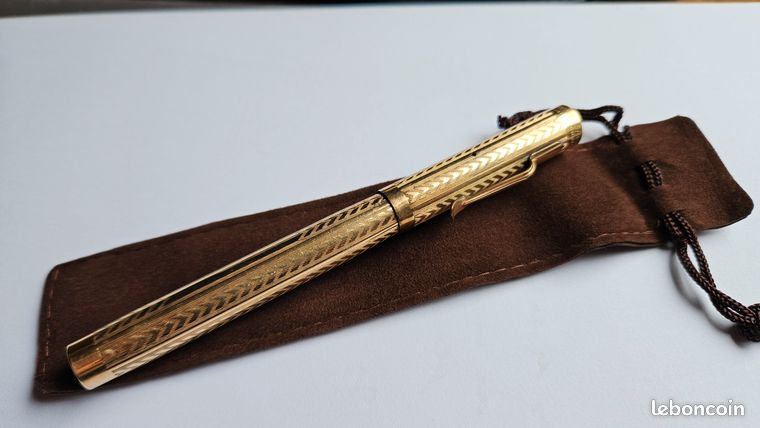 Stylo Plume Waterman PHILEAS KULTUR Type 1 - Jaune Translucide - Occasion - Plume Inox