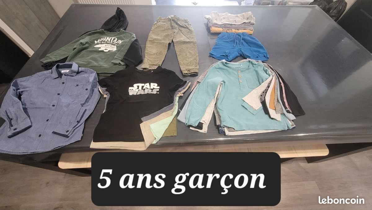 Vêtements garçons 5 ans (image 1)