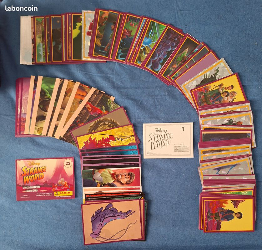 Avalonia l'étrange voyage - Lot 3 - Lot de 135 images et 37 cartes (image 1)