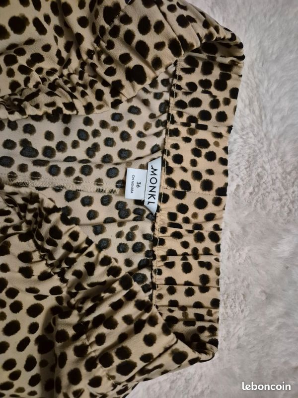 Pantalon léopard Monki (neuf) (image 2)