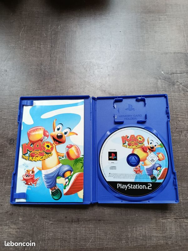 Jeu PS2 KAO Round 2 The Kangaroo - Version PAL, Bon état