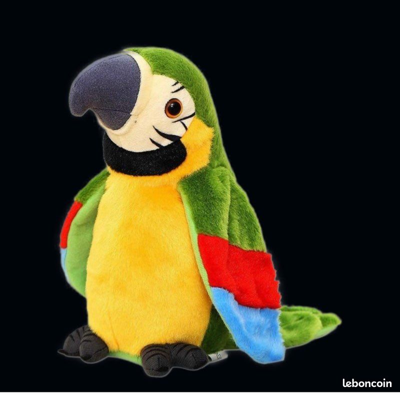 Generisch Marionnette à main en peluche pour perroquet, jeu de rôle pour raconter des histoires, théâtre éducatif interactif pour , filles, anniversaire, festival