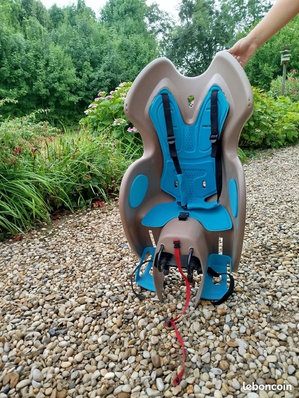 Siege vélo B'twin enfant + porte bagage Bclip (image 1)