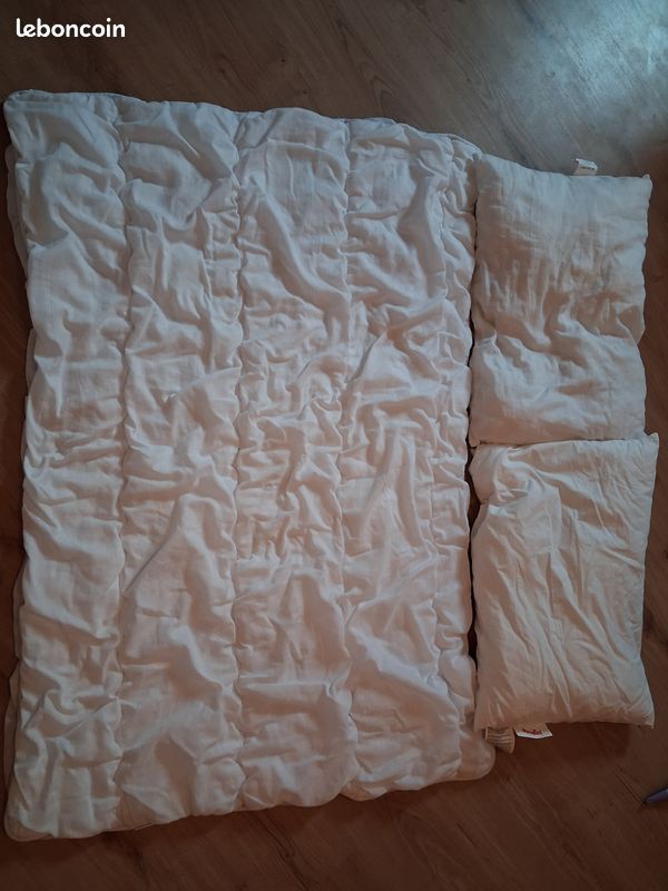 Lit bébé enfant modulable AUBERT + matelas bébé/enfant + ensembles de draps + couette + oreillers (image 9)