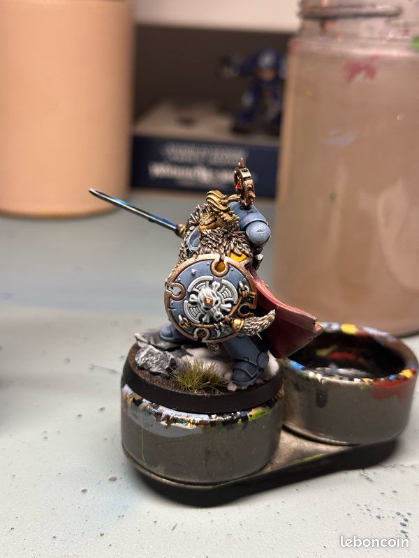 Space Wolves:Chef De Bataille Garde Loup