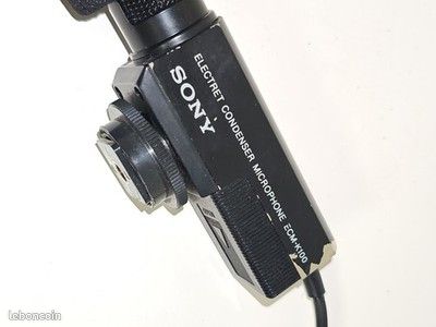 Microphone à Condensateur Sony ECM-959A Electret Avec Trépied - Occasion Bon état