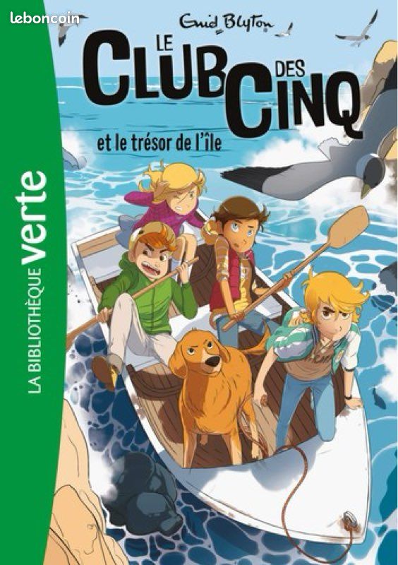Le Club des Cinq et le trésor de l’île (image 1)