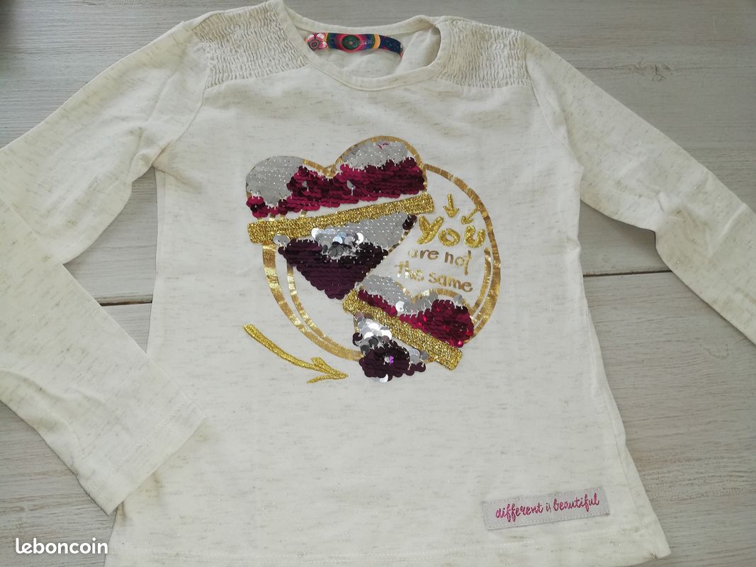 T-shirt desigual 5/6ans (image 1)