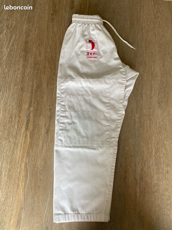 Lot de 2 Kimonos judo enfant 100-120cm (image 2)