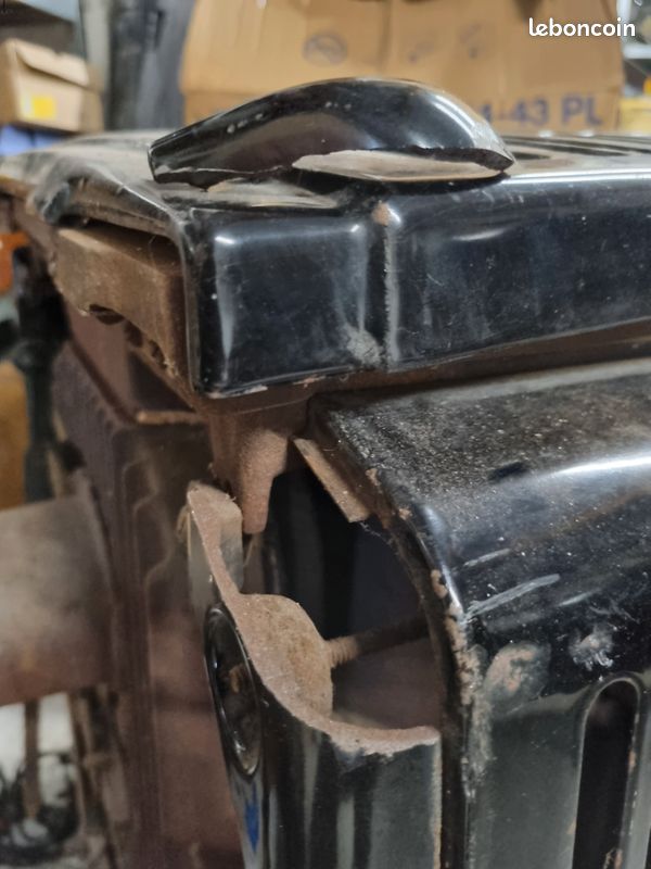 Poêle ancien fonte FAURE bois charbon (image 6)